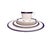 Lenox Lenox Federal Cobalt Blue Gold 5 Pieces Place Setting For Sale - Image 4 of 12