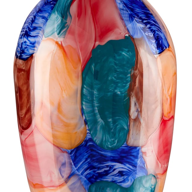 Currey & Company Currey & Company Sarto Glass Vase For Sale - Image 4 of 7