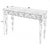 Mid-Century Modern Kai 45 in. W Rectangular Burl Wood 2 Drawer Console Table, Dark Burl For Sale - Image 3 of 9
