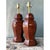 Auburn Vintage Ceramic Ginger Jar Table Lamps - A Pair For Sale - Image 8 of 12
