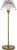 Modern Waterford by Visual Comfort Signature Blaze 16" Rechargeable Table Lamp in Natural Brass with Clear Crystal For Sale - Image 3 of 3
