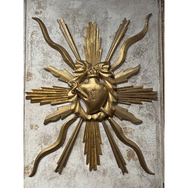 2000 - 2009 Pair of Italian Sunburst Panels For Sale - Image 5 of 5