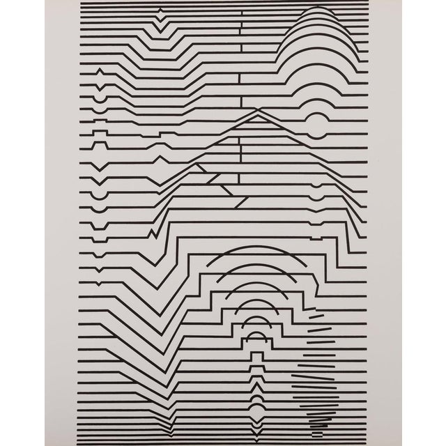 Victor Vasarely, EBI, Lithograph For Sale - Image 6 of 6