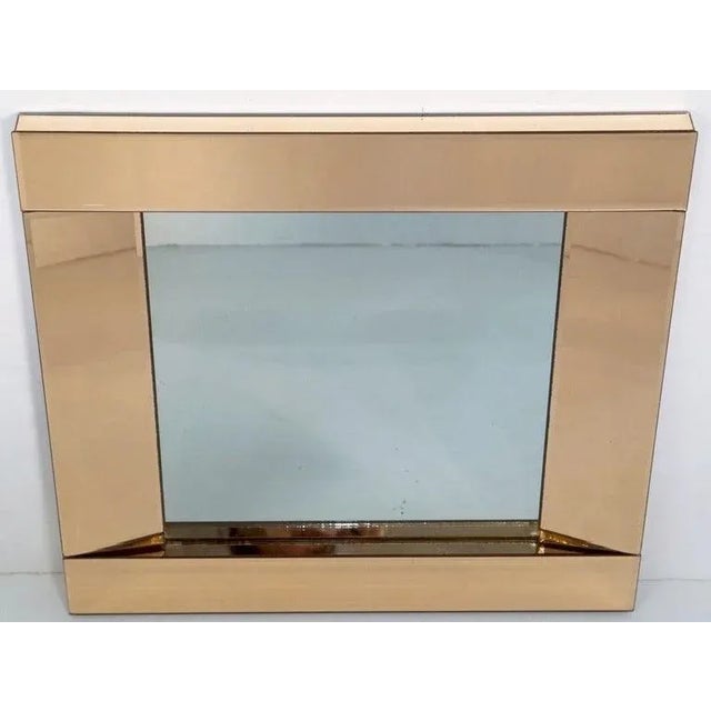 Art Deco Era Square Wall Mirror From England (H 20 1/4 X W 20 1/4) For Sale - Image 9 of 13