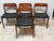 Design Plus Gallery presents a Set of Four Model 75 Side Chairs by Niels Otto Møller for J.L. Møllers Møbelfabrik. Each...