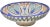 Blue Late 19th Century Colorful Andalusian Floral Pattern Ceramic Bowl For Sale - Image 8 of 10