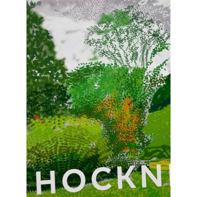 David Hockney, a Year in Normandie, 2020-2021 (Detail) Composite IPad Painting, Copyright David Hockney, Printed in Uk For Sale - Image 6 of 11