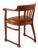 Art Deco Oak Armchair, 1925 For Sale