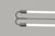 Fluorescent Horizontal Duo Lamp, Germany, 1950s For Sale - Image 9 of 12