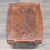 Elegant Cherrywood End Table With Cabriole Legs For Sale - Image 4 of 9
