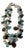 1960s Smoky Quartz, Pearls,aqua, Double Stran Necklace For Sale
