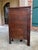 Antique French Corner Bookcase Carved Oak Louis XV Revival Open Shelves C1920 B For Sale - Image 12 of 18