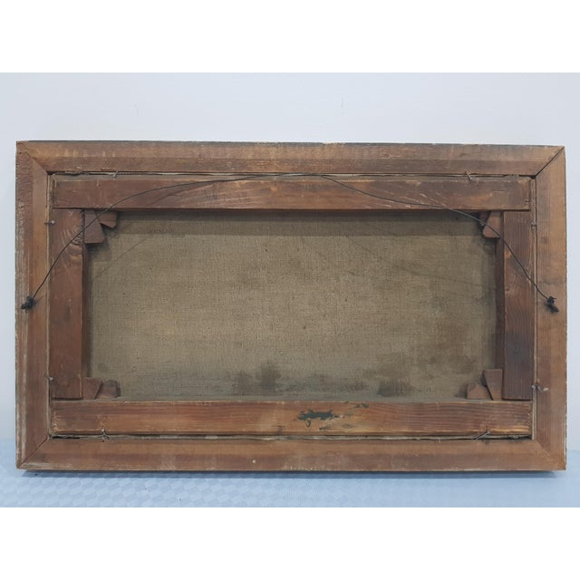 George Hoesslin, Cove, Oil on Canvas, 1890s-1910s For Sale - Image 3 of 11