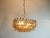 Glass Murano Poliedri Chandelier in Smoked Glasses by Carlo Scarpa, 1990 For Sale - Image 7 of 16