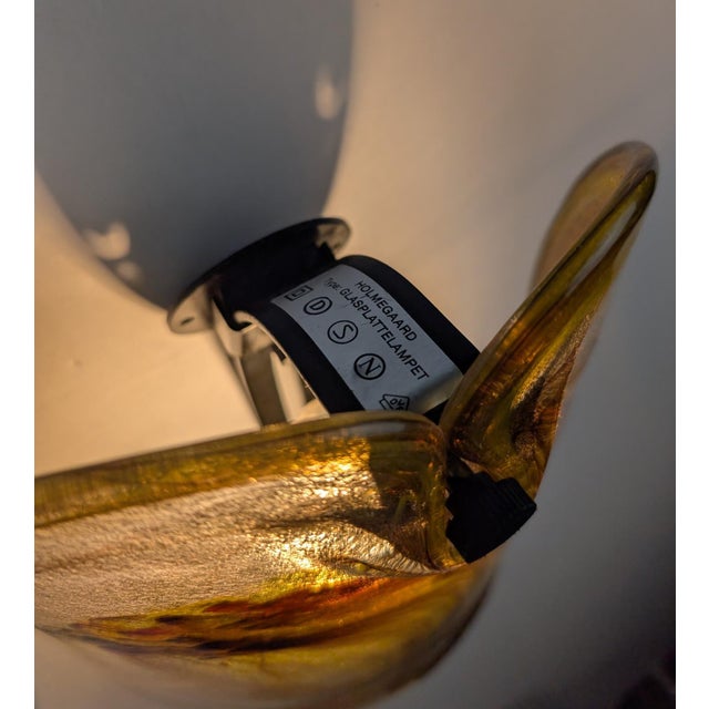 Brown Crystal Wall Light by Per Lütken for Holmegaard, Denmark, 1970s For Sale - Image 8 of 10