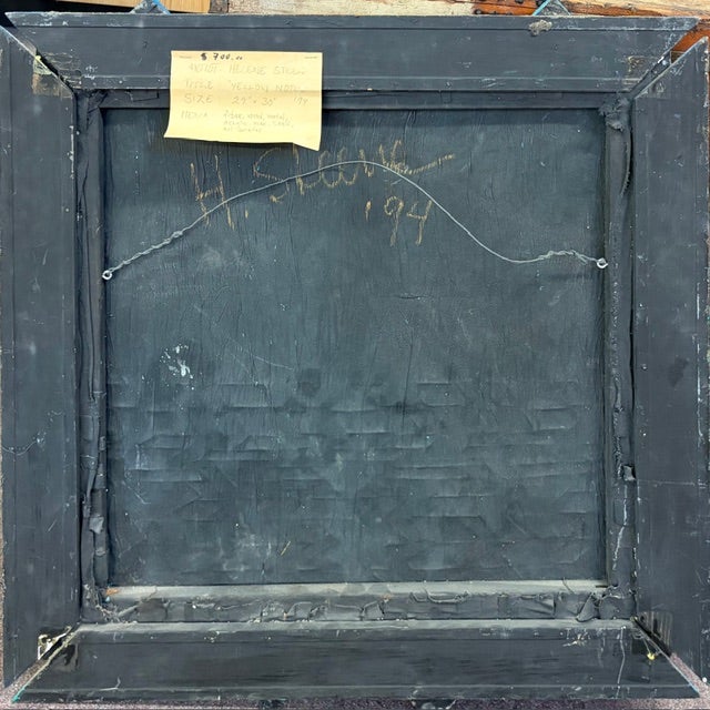 Original Listed Artist Helene Steene Mixed Media Painting - Artwork, Signed, Dated For Sale - Image 10 of 10