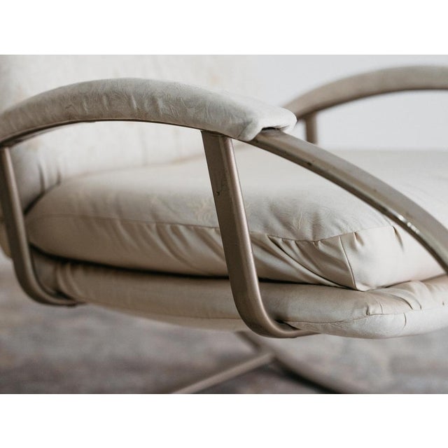 Hollywood Regency Rocking Armchair by Guido Faleschini, 1970s For Sale - Image 11 of 12