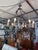 Louis XV Eight-Light Cage Chandelier with Floral Design, in Very Good conditions. Designed before 1890 European Plug (up...
