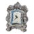 Gorhan Sterling Silver Table Alarm Clock For Sale