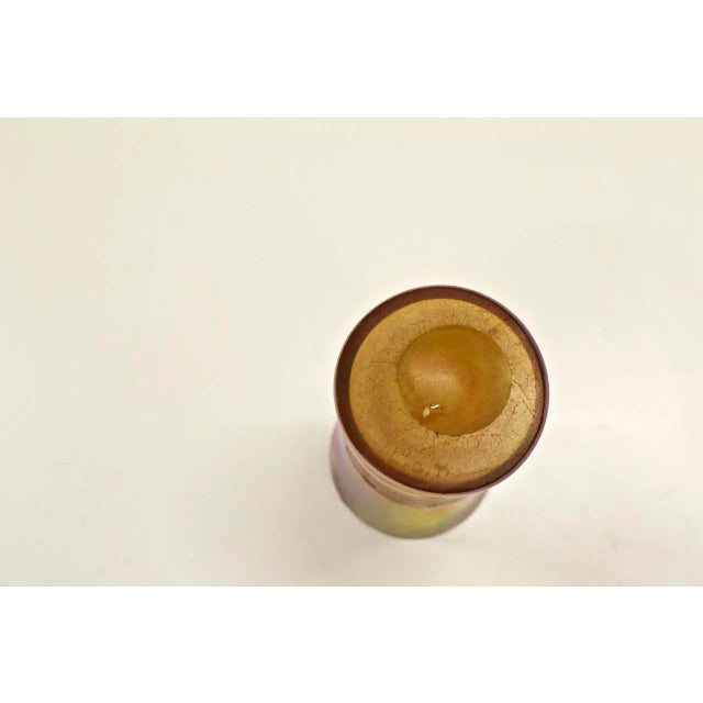 this little vase is signed on base L.C.T, This piece has an attribution mark, I am sure that it is completely authentic...