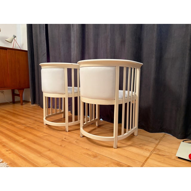 Set of Armchairs by Josef Hoffmann for Cabaret Fledermaus, Austria, 1905 For Sale - Image 10 of 18