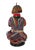 1980s Rare African Beaded Fertility Doll Cameroon With Stand 13" H For Sale - Image 5 of 7