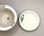 Green Floral Chinoiserie Planter With Tray For Sale - Image 9 of 10