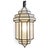Striking Moroccan pendant lantern hand crafted from frosted glass panels set within a dark bronze finish metal frame....