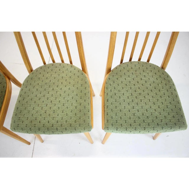 Dining Chairs by Ton, Czechoslovakia, 1970s, Set of 4 For Sale - Image 3 of 11
