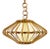 Vintage Bamboo Pendant, 1970s For Sale