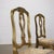 Set of 20th Century Padded Gilded Wood Chairs, Italy For Sale - Image 3 of 8