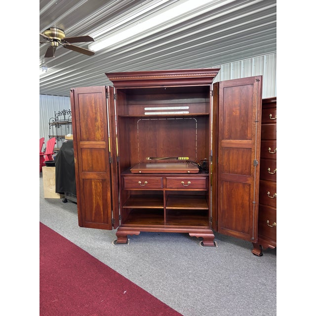 Timeless Handcrafted Statton Cherry Bedroom Furniture For Sale - Image 10 of 17