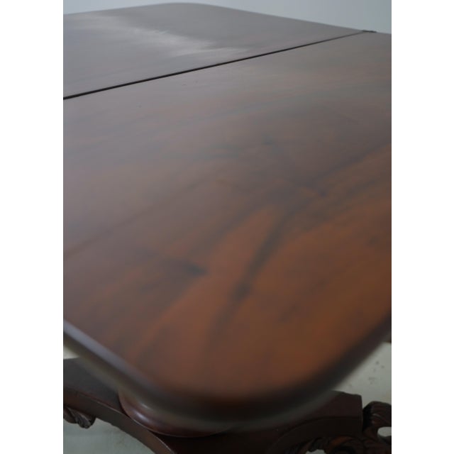 Antique American Empire Mahogany Game Table For Sale - Image 13 of 18