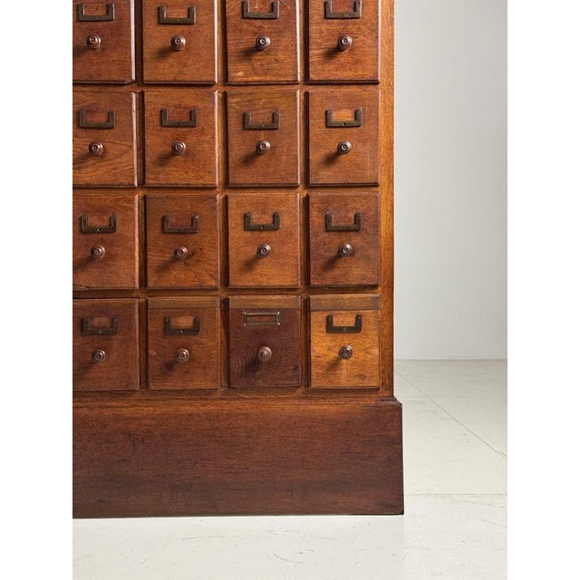 French Oak Pharmacy Cabinet For Sale - Image 14 of 18