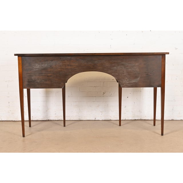 Councill Federal Inlaid Flame Mahogany and Satinwood Sideboard Credenza For Sale - Image 13 of 14