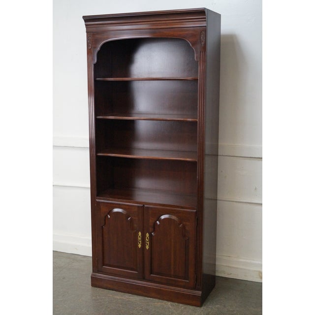 Ethan Allen Court Open Bookcase Chairish