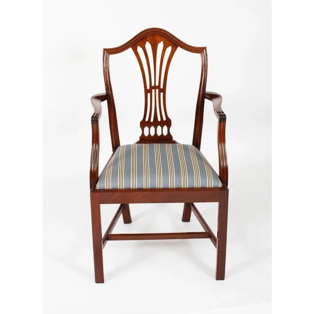 Vintage Oval Dining Table & Chairs attributed to William Tillman, 1980s, Set of 7 For Sale - Image 13 of 18