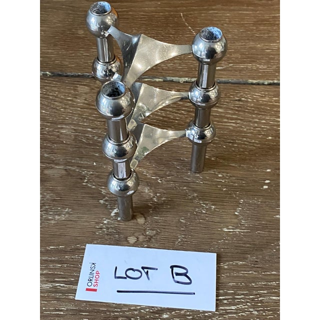 Modular Candlesticks from NAGEL, 1970, Set of 3 For Sale - Image 4 of 18