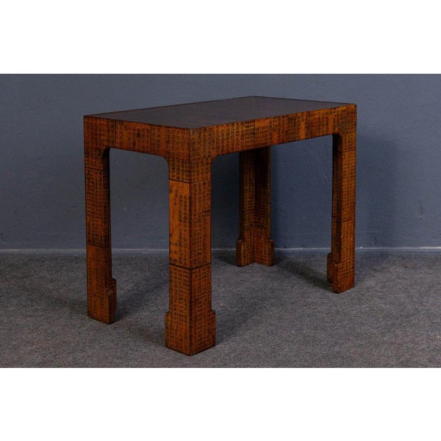 Asian Side or Lamp Tables, Set of 2 For Sale - Image 3 of 18