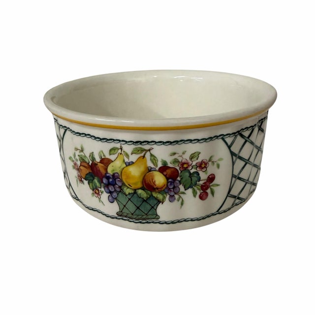 Vintage set of three Villeroy & Boch Vilbofour Basket. A beautiful pattern that displays well alone or mix & match. Green...