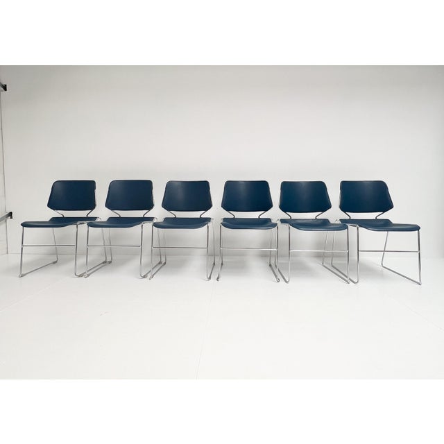 Stackable Matrix Krueger Chair by Thomas Tolleson, 1970s For Sale - Image 14 of 14