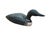 Exceptional folk art Common Loon decoy was meticulously handcrafted from solid white pine by the celebrated artisans at...