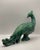 1940’s Dapple Glazed Ceramic Peacock Statue For Sale In Jacksonville, FL - Image 6 of 9