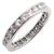 Tiffany & Co Platinum Diamond Full Circle Eternity Band Ring For Sale
