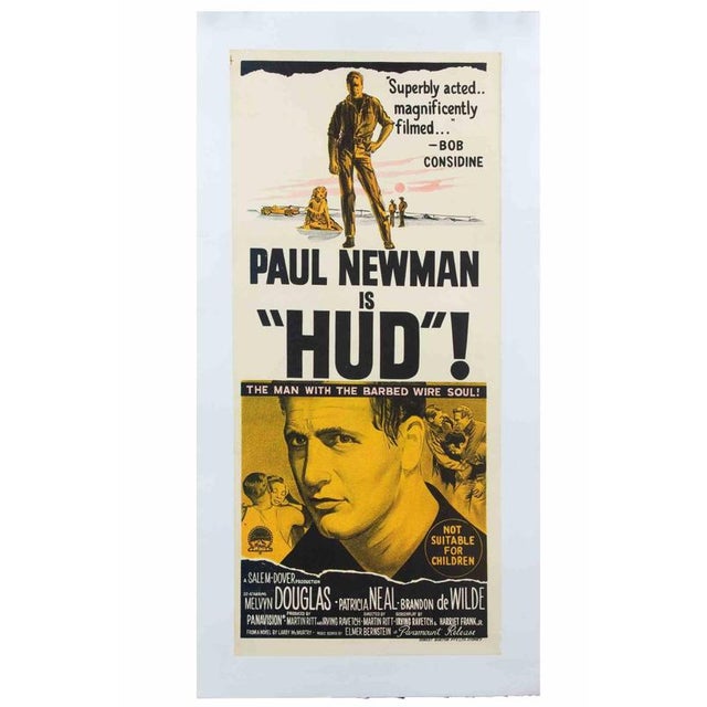 Vintage Poster. Australian Daybill (13 × 30 in.), Paramount Pictures. Directed by Martin Ritt, starring Paul Newman,...