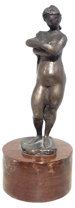 Figura Femminile Bronze Sculpture by Giuseppe Mazzullo, 1944