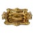 Antique German Art Nouveau Brass Decorative Tray C.1910’s For Sale
