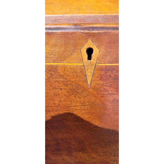 Circa 1850 American Federal Fall Front DRSK For Sale - Image 9 of 18