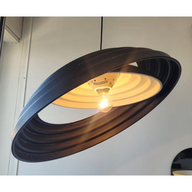 Vintage Pendant Lamp Mod. Step 1845/60 by Elio Martinelli for Martinelli Luce, 1970s For Sale - Image 13 of 18