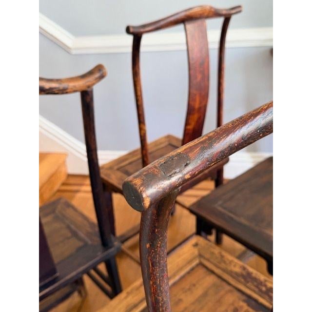 Antique Mahjong Table and Chair Set For Sale In Richmond - Image 6 of 16